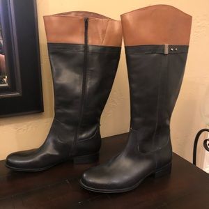 Naturalizer mid calf wide width riding boot